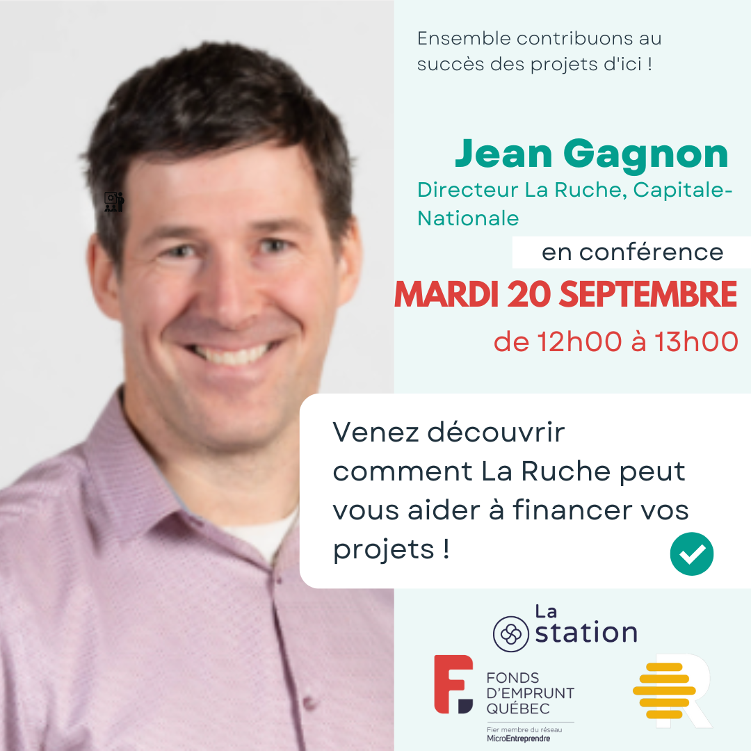 Jean Gagnon, directeur La Ruche Capitale-Nationale